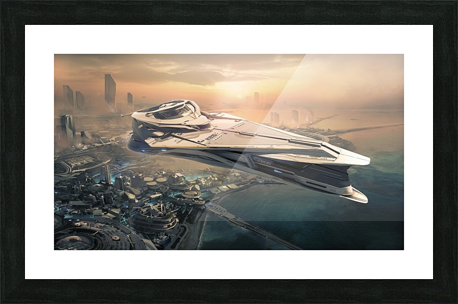 Future. Picture Frame print