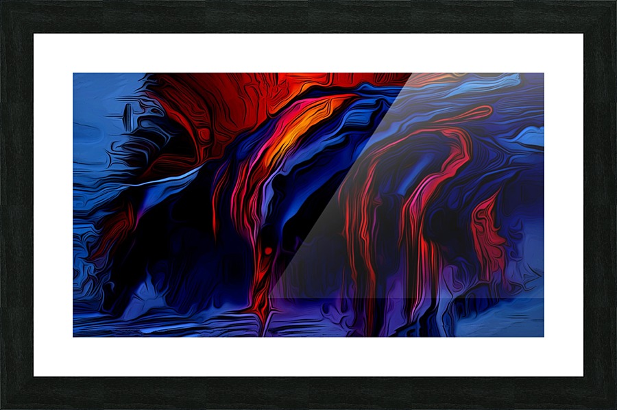 Dark Picture Frame print