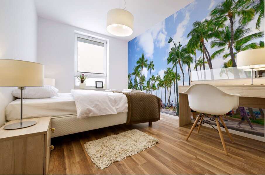 Hawaii Palms Mural print
