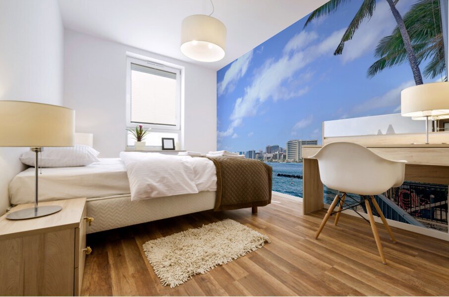 Hawaii Waikiki Club Impression murale