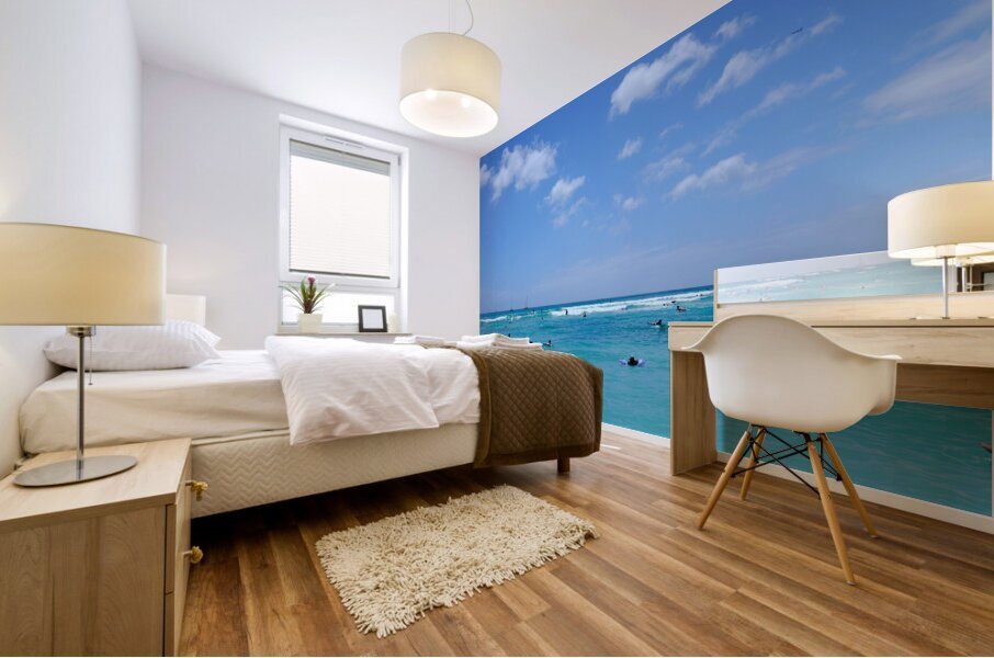 Hawaii Blue Water Impression murale