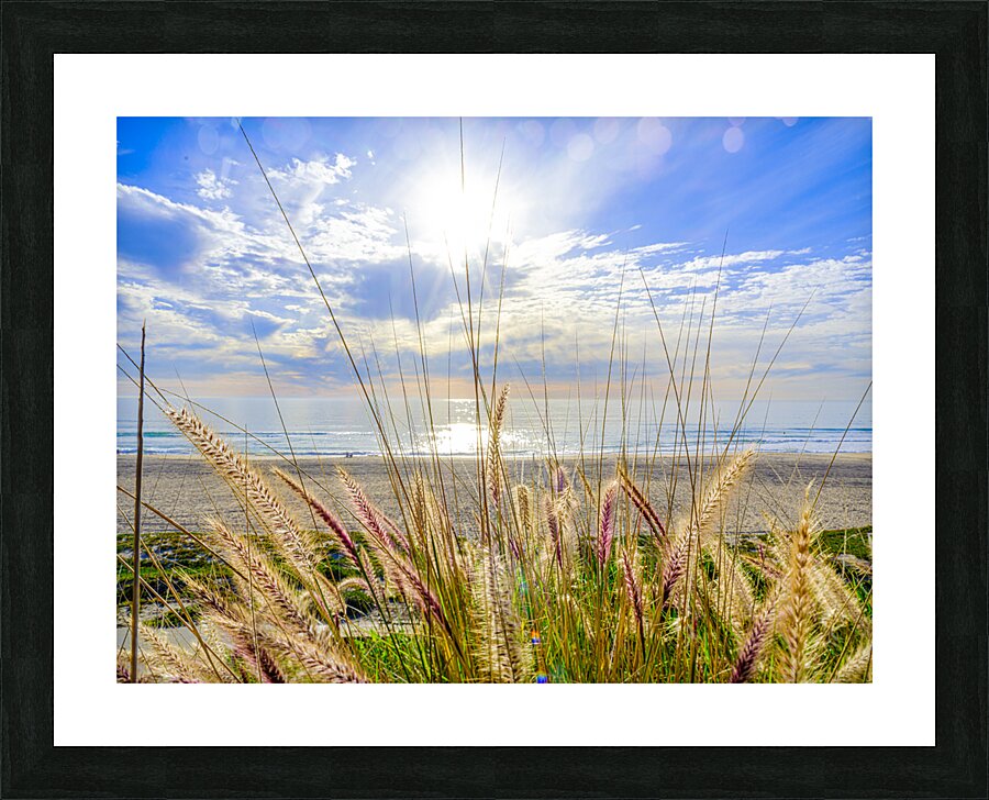 Sunrise Beach Picture Frame print