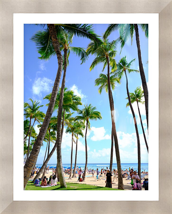 Hawaii Palms Beach 2 Impression et Cadre photo
