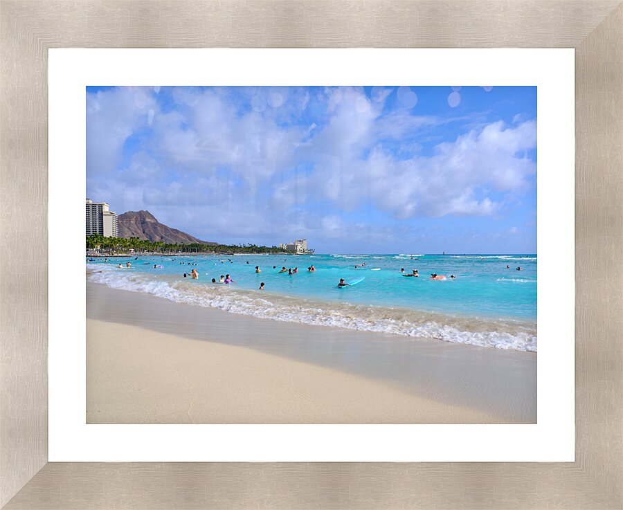 Hawaii Beach III Picture Frame print