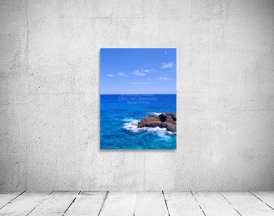 Hawaii Ocean Blue Wall Preview