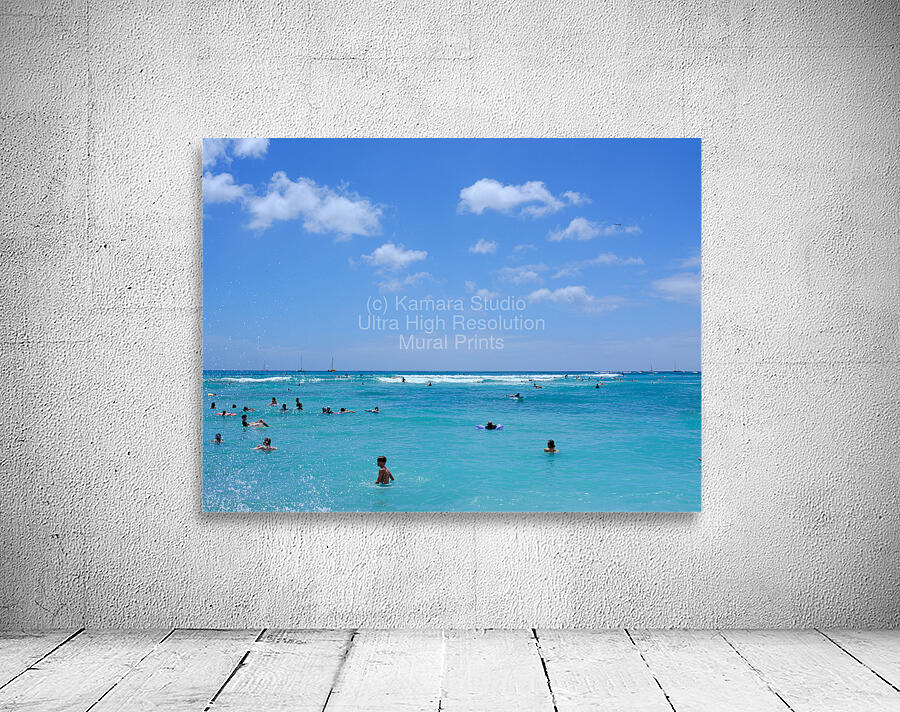 Hawaii Blue Water Wall Preview