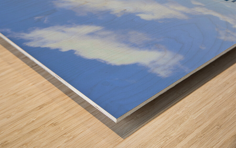 Hawaii Waikiki Club Impression sur bois