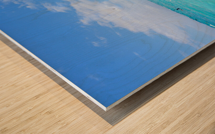 Hawaii Beach Sand Wood print