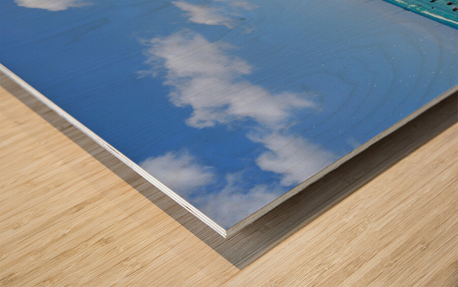 Hawaii Blue Water Impression sur bois