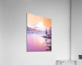 Serene Summit Dawn Acrylic Print