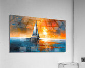 Sunset Sail Acrylic Print