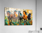 Vibrant Gallop Acrylic Print