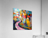 Vivid Village Acrylic Print