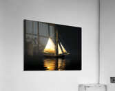 Golden Sails Acrylic Print