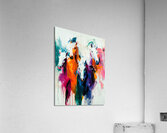 Chromatic Herd Acrylic Print