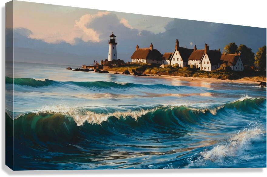 Coastal Serenity Canvas Print