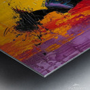 Dancing Colors Metal print