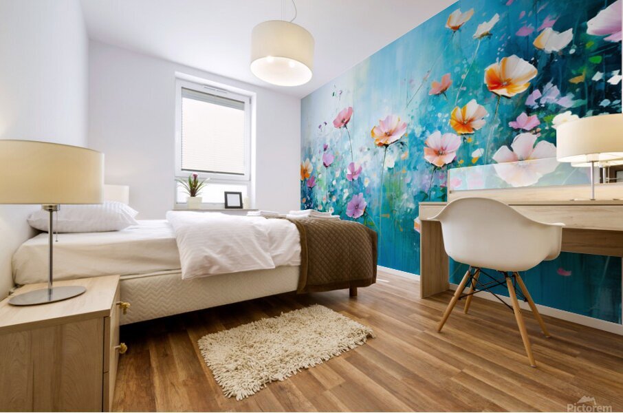 Blossom Symphony Mural print