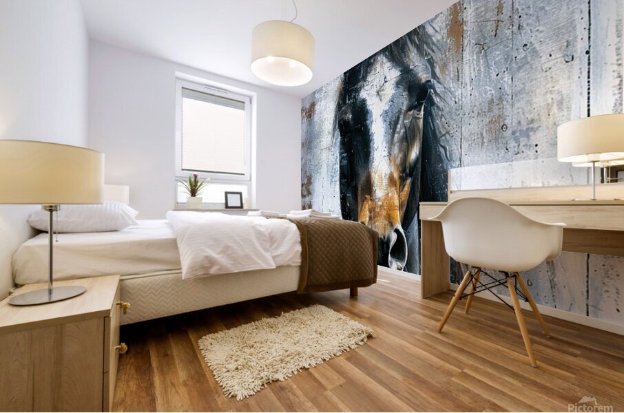 Equestrian Essence Mural print