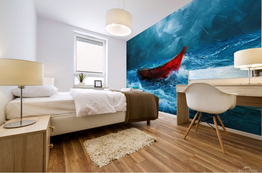 Storms Fury Mural print