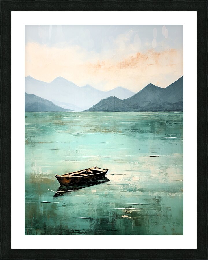 Tranquil Waters Picture Frame print