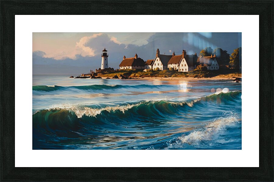 Coastal Serenity Picture Frame print