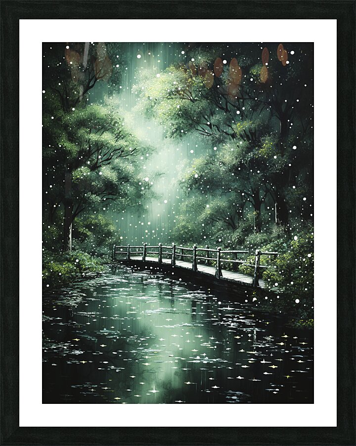 Tranquil Night Picture Frame print