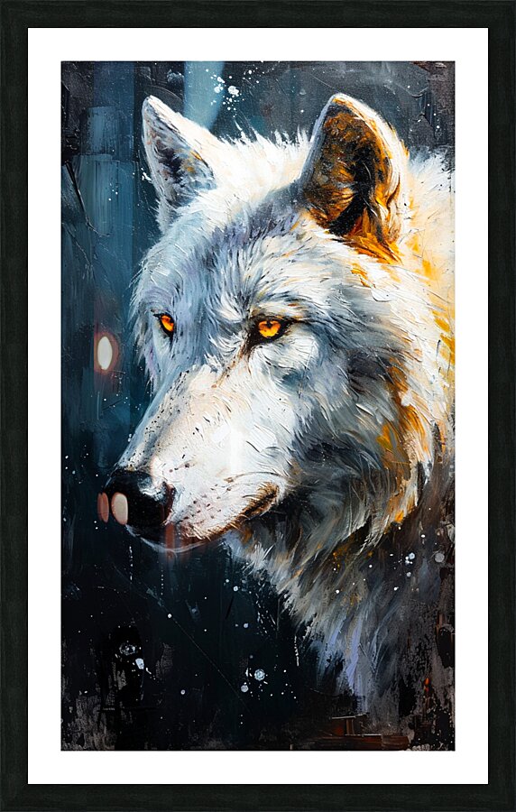 Luminous Sentinel Picture Frame print