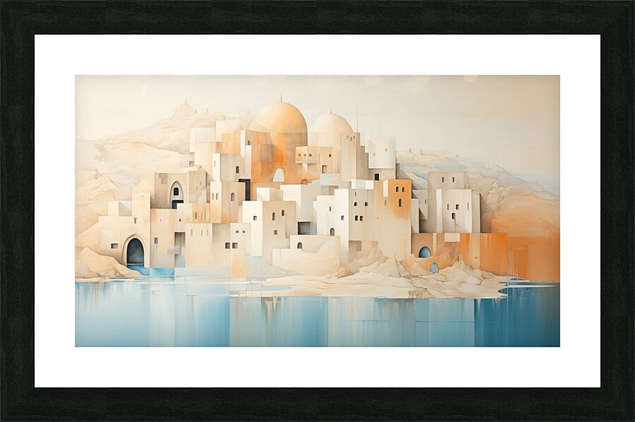 Timeless Bastion Picture Frame print