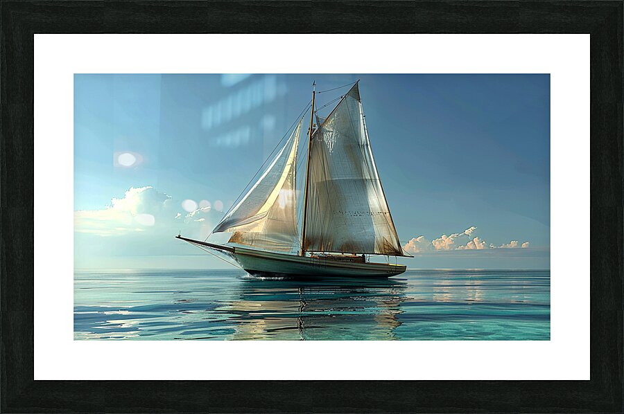 Sail into Serenity Picture Frame print