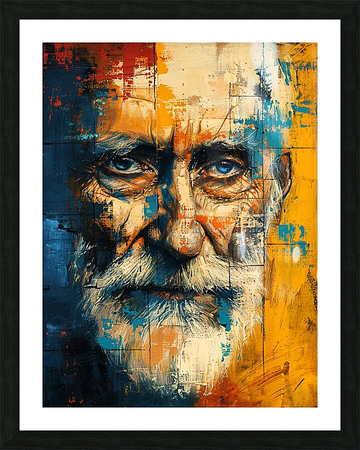 Wisdom in Colors Picture Frame print