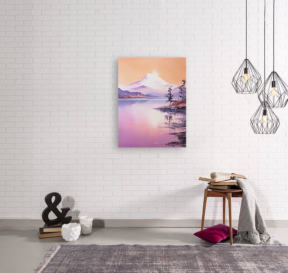 Serene Summit Dawn Reproduction