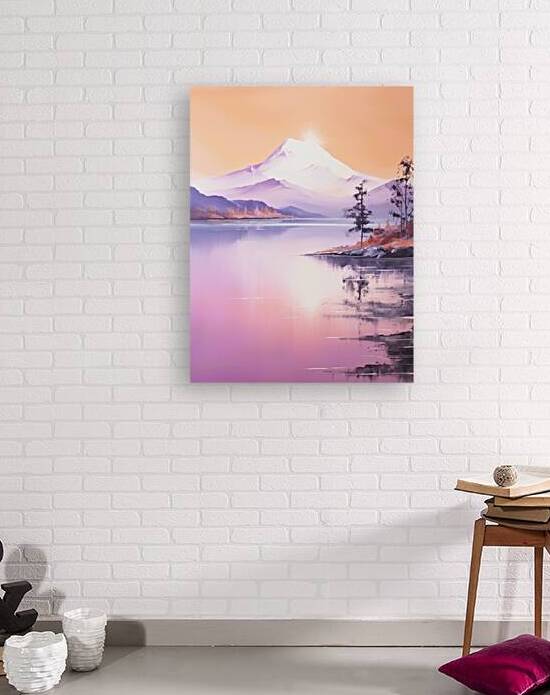 Serene Summit Dawn by Digiart