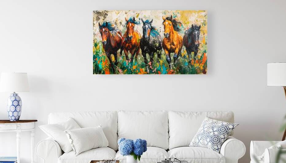 Vibrant Gallop by Digiart