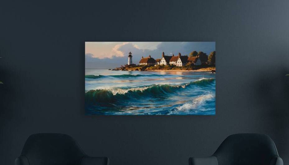 Coastal Serenity by Digiart