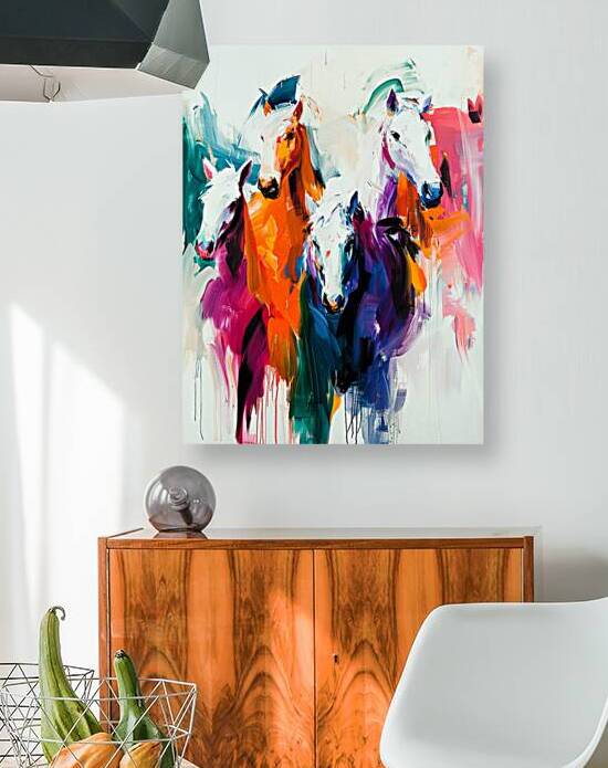 Chromatic Herd by Digiart