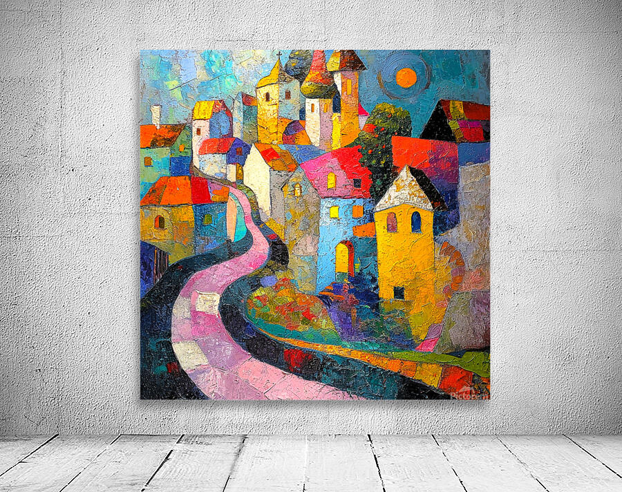 Vivid Village Wall Preview