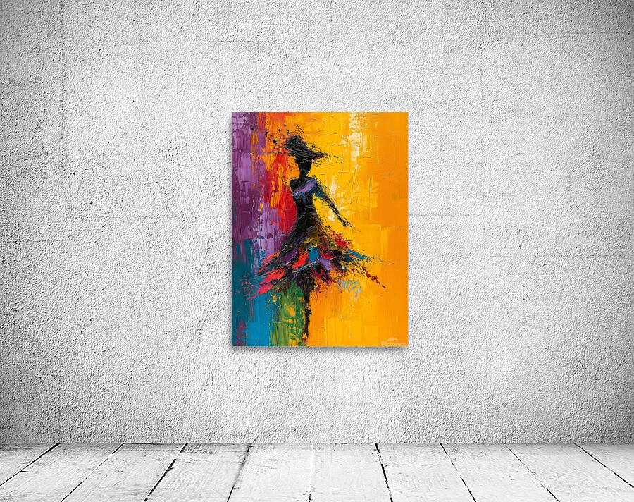 Dancing Colors Wall Preview