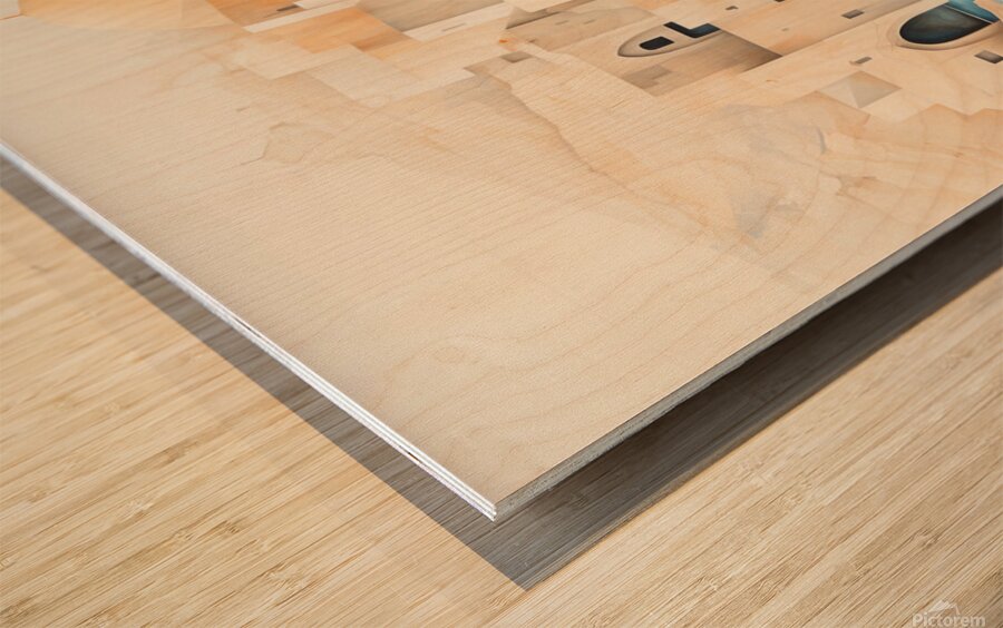 Timeless Bastion Wood print