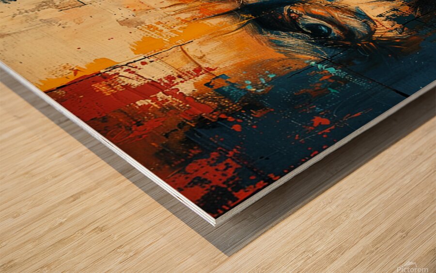 Wisdom in Colors Wood print