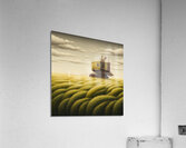 Combine Harvester Acrylic Print