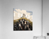 Doggies Acrylic Print