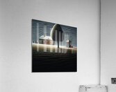Gas Station Acrylic Print