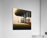 Taxi Stand Acrylic Print
