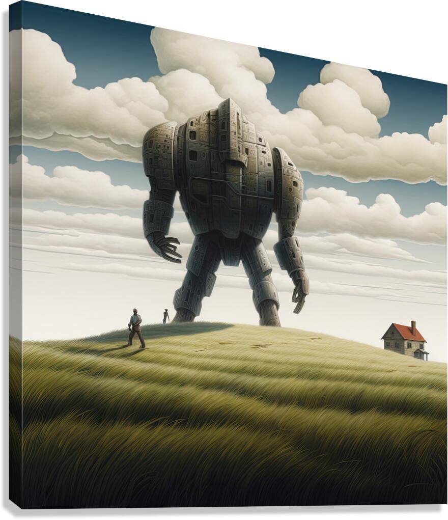 Grand Titan Canvas Print
