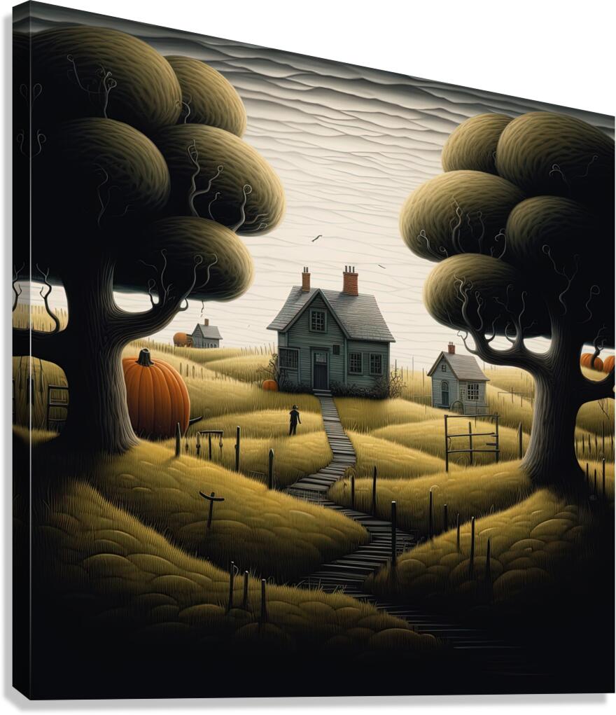 Halloween Night Canvas Print