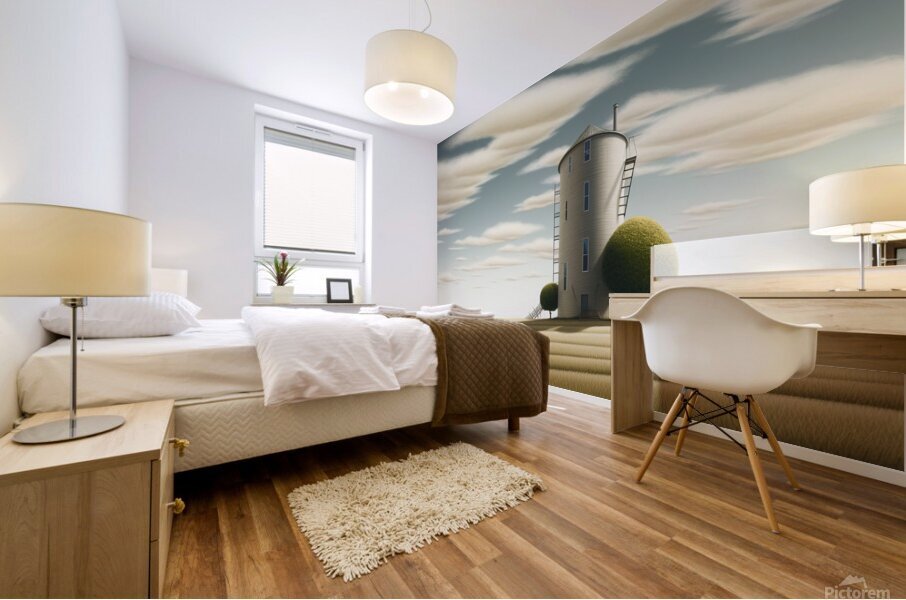 Grain Silo Mural print