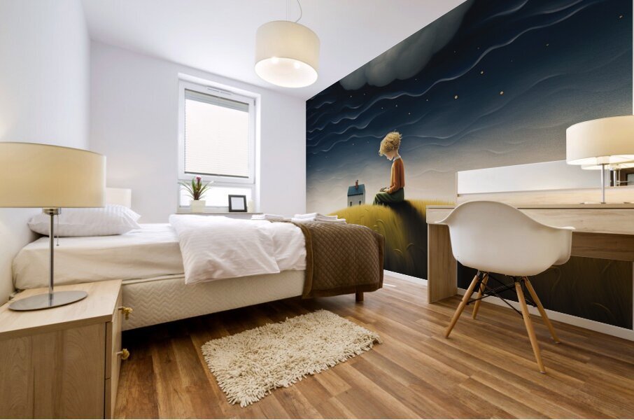 Petit Prince Mural print