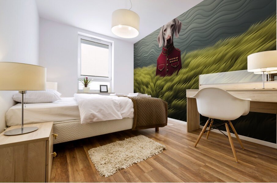 Decorated Mural print