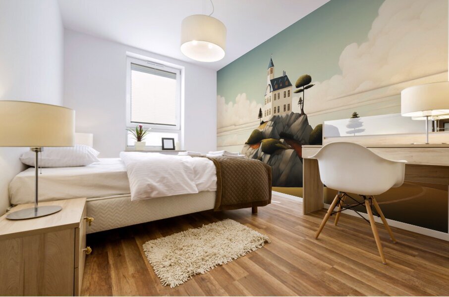 Seaside Mural print